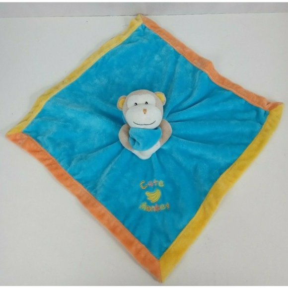 okie dokie Other - Okie Dokie Monkey Cute Monkey Baby Security Blanket Plush Baby Soother Snuggie
